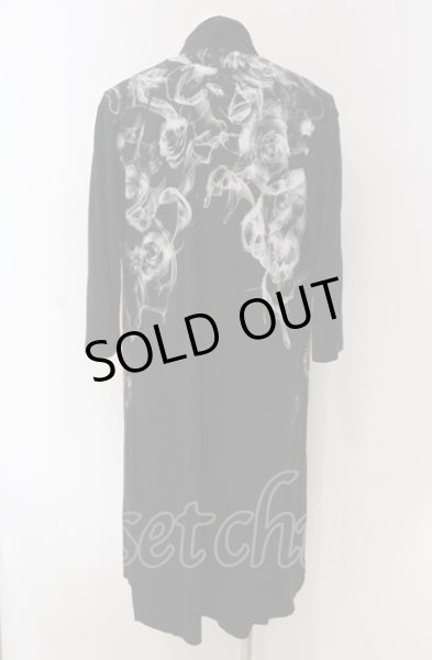 画像2: CIVARIZE / Salamander五分袖ロングトッパーカーディガン F ブラック O-25-05-18-041-CI-to-YM-ZT354 (2)