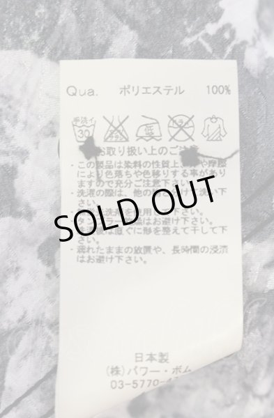 画像3: FUGA / Vibes 花柄千鳥ジャガードシャツ 44 ブラック O-25-05-18-045-FU-sh-YM-OS (3)