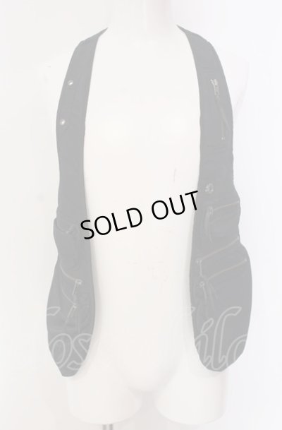 画像1: 14th Addiction / NYRON VEST　ベスト 1 ブラック O-25-05-18-003-14-ts-YM-OS