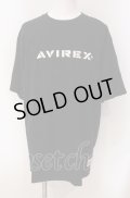 AVIREX / MLB× WHITE SOX Tシャツ XL ブラック O-25-05-18-047-AV-ts-YM-ZT354