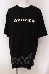 AVIREX / MLB× WHITE SOX Tシャツ XL ブラック O-25-05-18-047-AV-ts-YM-OS