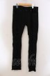 画像1: CIVARIZE / Laceration ダメージスキニーデニムパンツ 46 ブラック O-25-05-18-048-CI-pa-YM-OS (1)
