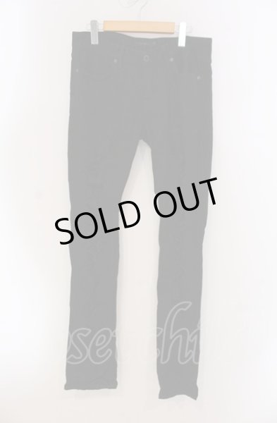 画像1: CIVARIZE / Laceration ダメージスキニーデニムパンツ 46 ブラック O-25-05-18-048-CI-pa-YM-OS (1)