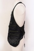 画像2: 14th Addiction / NYRON VEST　ベスト 1 ブラック O-25-05-18-003-14-ts-YM-OS (2)
