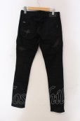 画像2: CIVARIZE / Rust リメイクスキニーデニムパンツ 42 ブラック O-25-05-18-050-CI-pa-YM-OS (2)