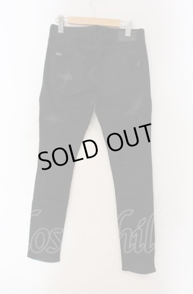 画像2: CIVARIZE / Rust リメイクスキニーデニムパンツ 42 ブラック O-25-05-18-050-CI-pa-YM-OS (2)