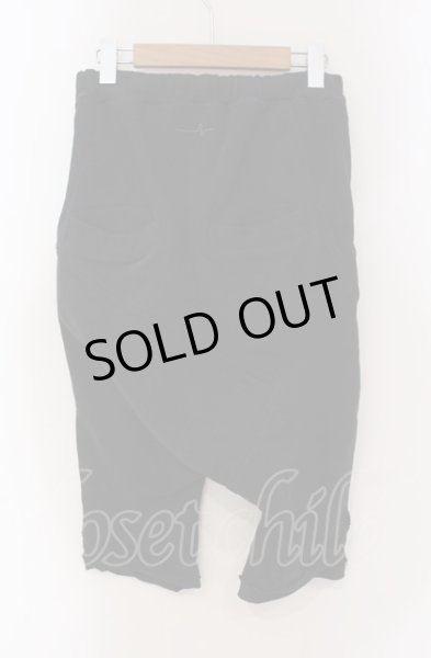 画像2: First Aid to the injured / パッチワークサルエルショートパンツ 1 ブラック O-25-05-18-051-FI-pa-YM-ZT354 (2)