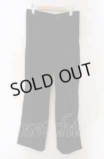 NO ID. BLACK / コーティングサルエルスキニーカーゴパンツ 2 ブラック