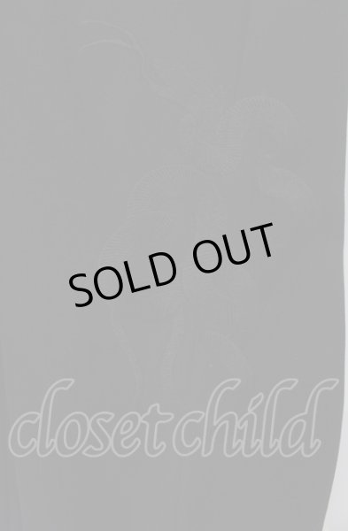 画像2: NO ID. / イージーワイドス-ベニアトラウザーズパンツ 2 ブラック O-25-05-18-053-NO-pa-YM-ZT355 (2)