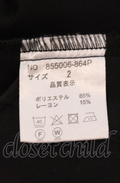 画像4: NO ID. / イージーワイドス-ベニアトラウザーズパンツ 2 ブラック O-25-05-18-053-NO-pa-YM-ZT0521A