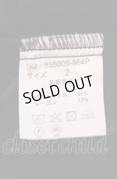 画像4: NO ID. / イージーワイドス-ベニアトラウザーズパンツ 2 ブラック O-25-05-18-053-NO-pa-YM-ZT355 (4)