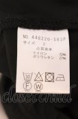 画像3: NO ID. BLACK / ストレッチレイヤードサルエルクロップドパンツ 2 ブラック O-25-05-18-054-NO-pa-YM-ZT0521A (3)