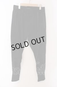 NO ID. BLACK / ストレッチサルエルカーゴパンツ 2 ブラック O-25-05-18-059-NO-pa-YM-ZT367