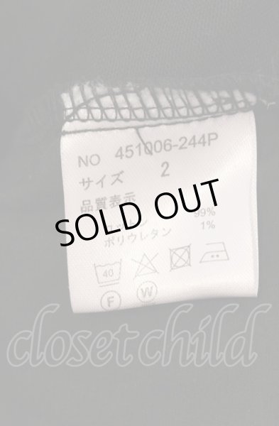 画像3: NO ID. BLACK / コーティングサルエルスキニーカーゴパンツ 2 ブラック O-25-05-18-060-NO-pa-YM-ZT0521B (3)