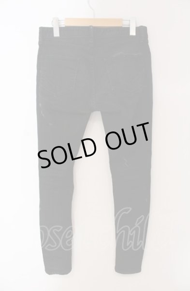 画像2: GOSTAR DE FUGA / スーパーストレッチダメージスキニーパンツ 42 ブラック O-25-05-18-061-GO-pa-YM-OS (2)