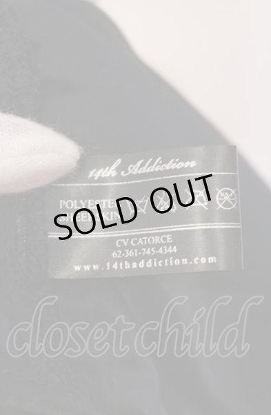 画像6: 14th Addiction / NYRON VEST　ベスト 1 ブラック O-25-05-18-003-14-ts-YM-OS (6)