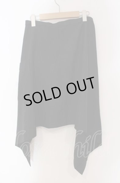 画像2: JURY BLACK / ラップスカート  ブラック O-25-05-18-062-JU-pa-YM-OS (2)