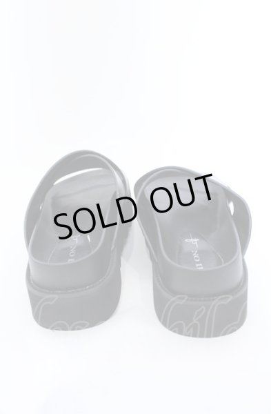 画像5: NO ID. / プラットフォームクロスサンダル L ブラック O-25-05-18-063-NO-sho-YM-ZT0525D (5)