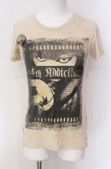 14th Addiction / Tシャツ 1 アイボリー O-25-05-18-004-14-ts-YM-OS