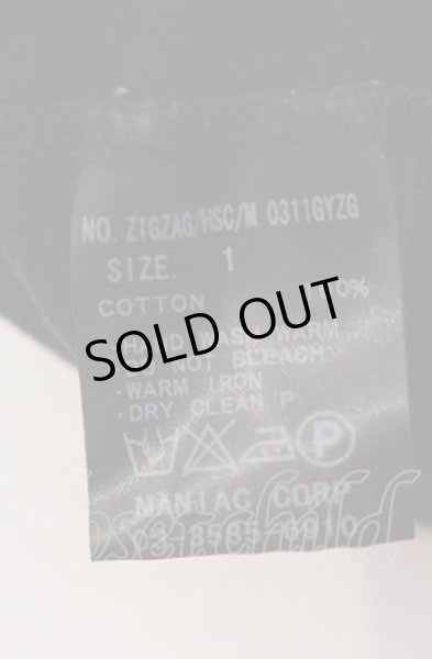 画像3: IFSIXWASNINE / ZIGZAG/LSC/M 【メンズ1】 1 ブラック O-25-05-18-005-IF-sh-YM-OS (3)