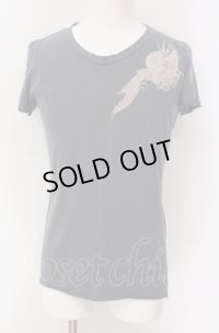 BEDROCK / GHOST INDIAN/HSC/M Tシャツ【メンズ1】 1 ブルーグレイ O-25-05-18-007-BE-ts-YM-OS