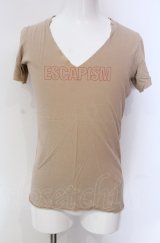 LGB / ESCAPISM/LSV/M Tシャツ【メンズ1】 1 ピンクベージュ O-25-05-18-008-LG-ts-YM-OS