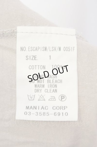 画像3: LGB / ESCAPISM/LSV/M Tシャツ【メンズ1】 1 ピンクベージュ O-25-05-18-008-LG-ts-YM-OS