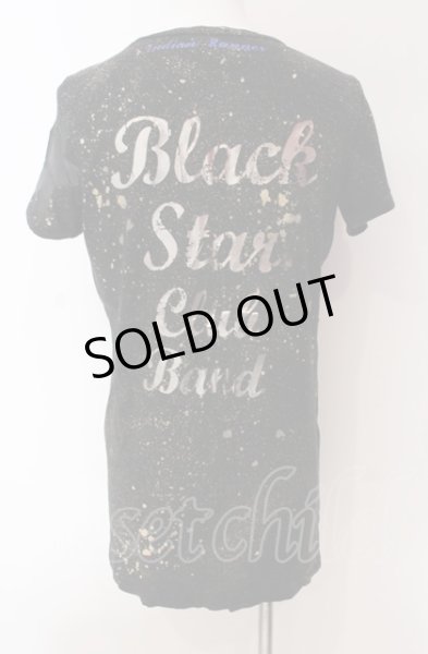 画像2: LGB / BLACK STAR CLUB BAND/LSV/M Tシャツ【メンズ1】 1 ブラック O-25-05-18-009-LG-ts-YM-OS (2)