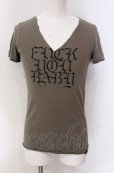画像1: LGB / FUCK YOU BABY/HSV/M Tシャツ【メンズ1】 1 カーキ O-25-05-18-013-LG-ts-YM-OS (1)