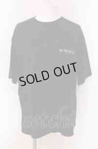 NIL DUE / NIL UN TOKYO / MARBLE INK Tシャツ  ブラック O-25-05-18-019-NI-ts-YM-ZT375