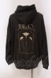 画像2: NIL DUE / NIL UN TOKYO / EMBROIDERY FLOWER HOODIE F チャコール O-25-05-18-020-NI-to-YM-ZT375 (2)