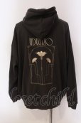 画像2: NIL DUE / NIL UN TOKYO / EMBROIDERY FLOWER HOODIE F チャコール O-25-05-18-020-NI-to-YM-ZT0521A (2)