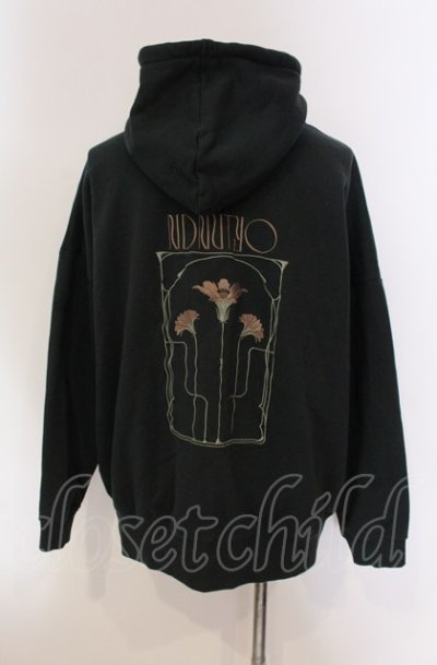 画像2: NIL DUE / NIL UN TOKYO / EMBROIDERY FLOWER HOODIE F グリーン O-25-05-18-021-NI-to-YM-ZT375