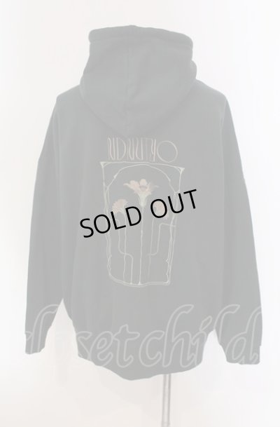 画像2: NIL DUE / NIL UN TOKYO / EMBROIDERY FLOWER HOODIE F グリーン O-25-05-18-021-NI-to-YM-ZT375