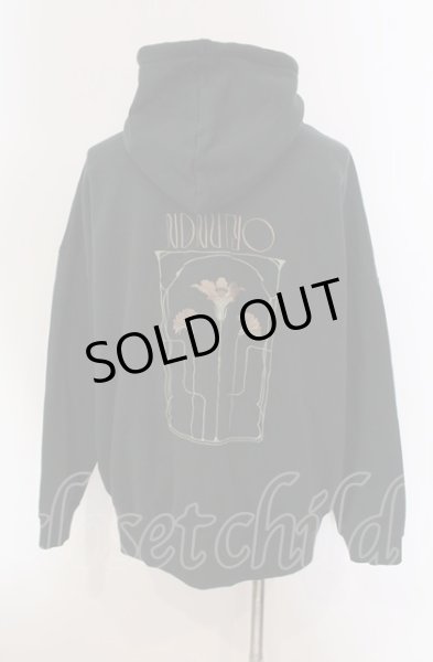 画像2: NIL DUE / NIL UN TOKYO / EMBROIDERY FLOWER HOODIE F グリーン O-25-05-18-021-NI-to-YM-ZT375 (2)