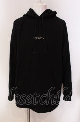 NIL DUE / NIL UN TOKYO / EMBROIDERY LOGO HOODIE F ブラック O-25-05-18-022-NI-to-YM-OS