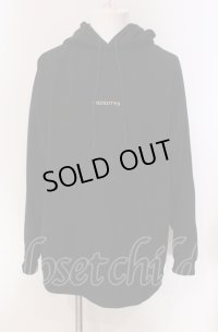 NIL DUE / NIL UN TOKYO / EMBROIDERY LOGO HOODIE F ブラック O-25-05-18-022-NI-to-YM-ZT375