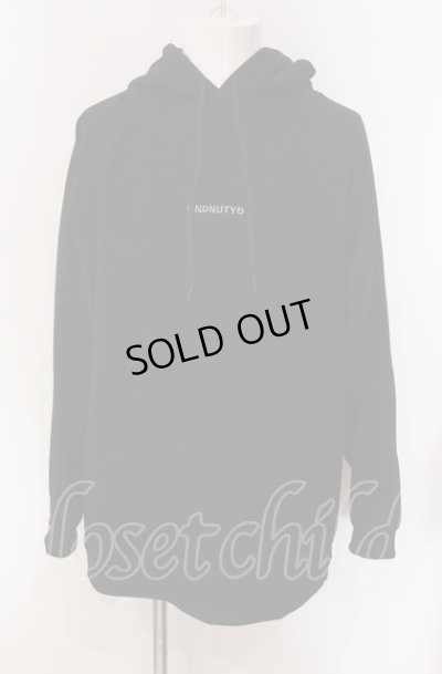 画像1: NIL DUE / NIL UN TOKYO / EMBROIDERY LOGO HOODIE F ブラック O-25-05-18-022-NI-to-YM-ZT375