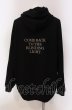 画像2: NIL DUE / NIL UN TOKYO / EMBROIDERY LOGO HOODIE F ブラック O-25-05-18-022-NI-to-YM-ZT375 (2)