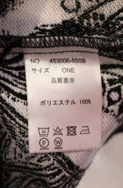 画像3: NO ID. BLACK / スタンドカラーゴブランBIG-BLZブルゾンジャケット ONE ブラックｘシルバー O-25-05-18-024-NO-ja-YM-ZT-M019 (3)