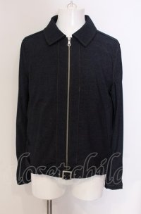 NO ID. / シングルライダースデニムジャケット 1 インディゴ O-25-05-18-025-NO-ja-YM-ZT357