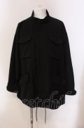 NO ID. / M-65typeBIGショートコート ONE ブラック O-25-05-18-026-NO-ja-YM-OS