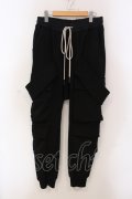 A.F ARTEFACT / CARGO SARROUEL EASY PANTS　パンツ 3 ブラック O-25-05-22-004-A.-pa-YM-OS