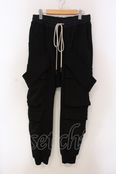画像1: A.F ARTEFACT / CARGO SARROUEL EASY PANTS　パンツ 3 ブラック O-25-05-22-004-A.-pa-YM-OS