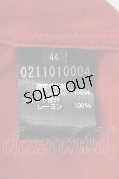 画像3: 5351pour les Hommes / DIRECTOR'S フロッキーシャツ 44 レッド O-25-05-22-035-53-sh-YM-ZT0525C (3)