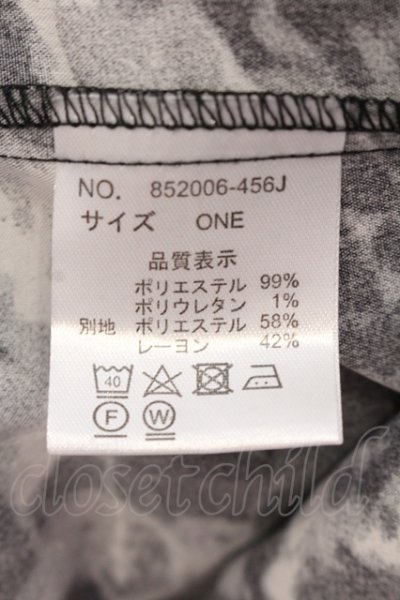 画像3: NO ID. / バックタックシャツ ONE ブラック O-25-05-22-036-NO-sh-YM-OS