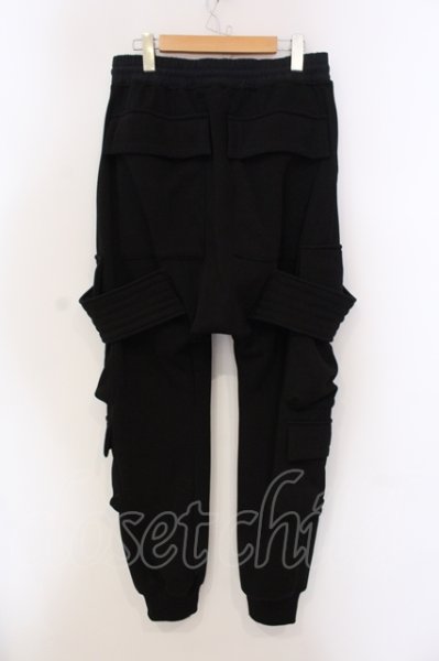 画像2: A.F ARTEFACT / CARGO SARROUEL EASY PANTS　パンツ 3 ブラック O-25-05-22-004-A.-pa-YM-ZT361 (2)