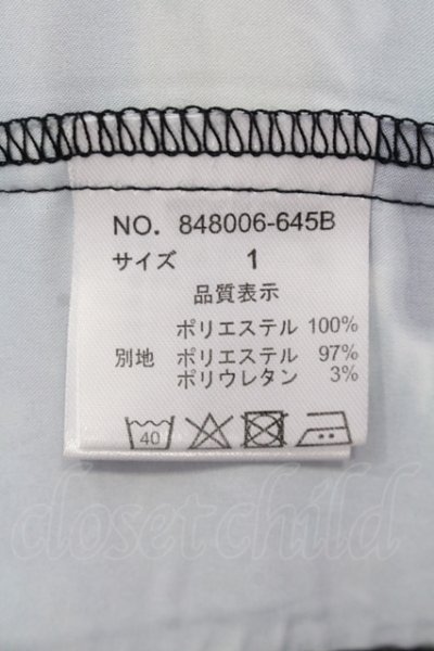 画像3: NO ID. / スカーフ切替シャツブルゾン 1 マルチ O-25-05-22-039-NO-ja-YM-OS