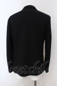 画像2: 5351pour les Hommes / スーパーストレッチダブルブレストジャケット 44 ブラック O-25-05-22-041-53-ja-YM-OS (2)