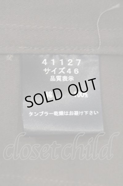 画像3: SHELLAC / イーグル刺繍ミリタリーシャツ 46 ブラウン O-25-05-22-042-SH-sh-YM-ZT342 (3)